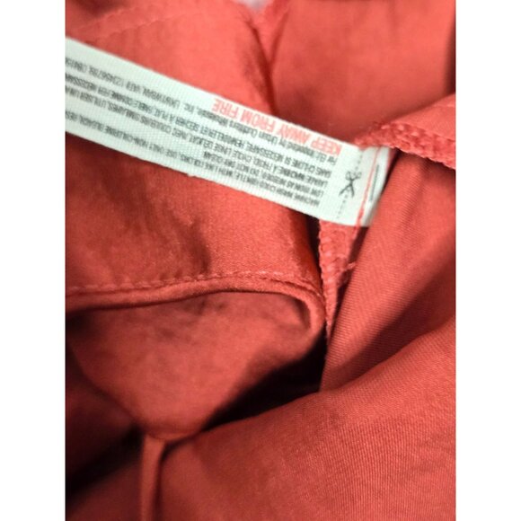 Intimately Free People Sensual Satin Scallop Cami Tank Top Rust Large - Picture 11 of 13